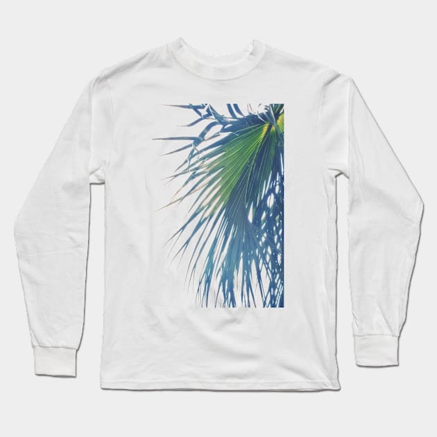 Palm Reverie Long Sleeve T-Shirt by RoxanneG